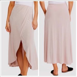 Free people dusty pink maxi new with tags